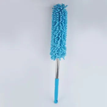Greenwell Microfiber Ceiling Duster with Removable Chenille Cloth and Telescopic Pole
