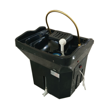 Portable Shampoo Bowl with SPA Head Water Therapy for Salon Furniture