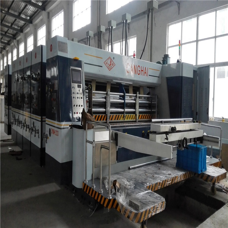 corrugated cardboard flexo printing slotting die cutting