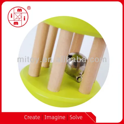 Cage Rattle preschool wooden toys