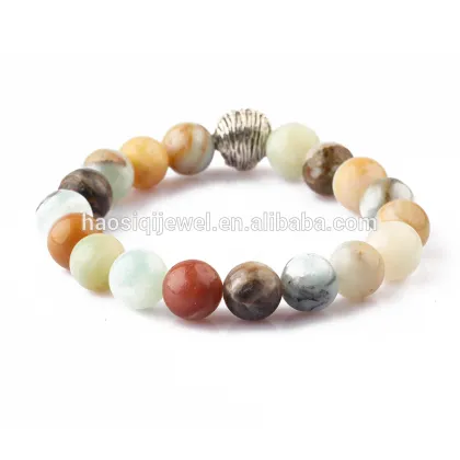 Mala Bead Bracelet Men Traditional Antique Silver Lion Head Bracelet Beaded Bracelet