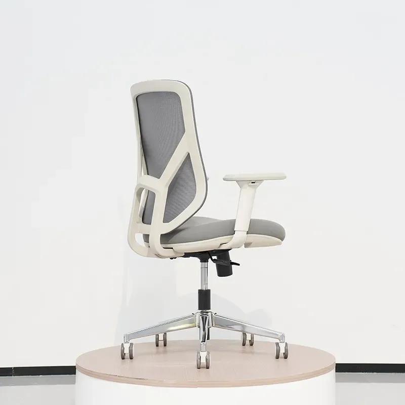 Heavy Duty Grey Mesh Office Chair