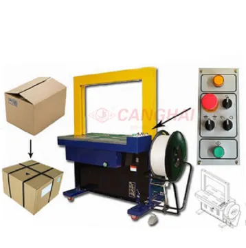 Manual PP belt strapping binding packing machine