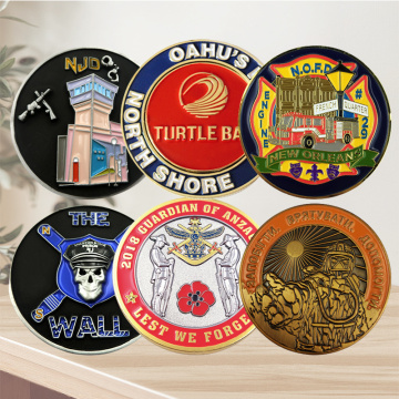 Customized 3D Metal Commemorative Challenge Coin