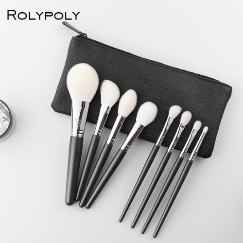 Set de cepillo de maquillaje profesional de 8pcs