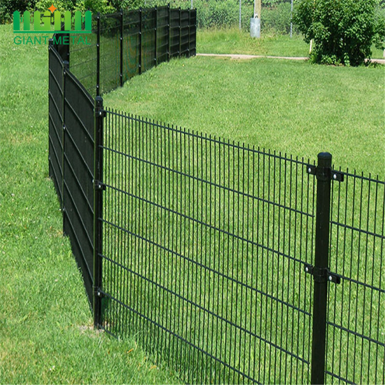 Green Roll Top Mesh Fence Panels Perth