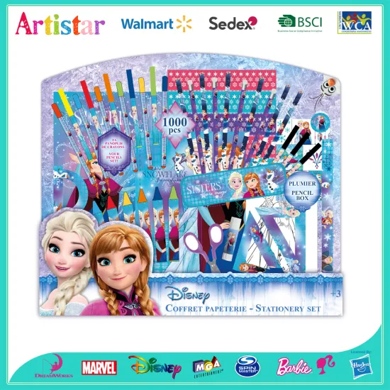 DISNEY FROZEN 1000pieces deluxe coloring activity set