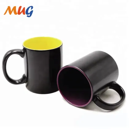 11oz Black Magic Color Changing Sublimation Mug Cup