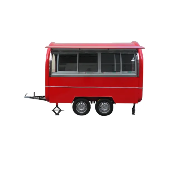 Customized Concession Shipping Container Kitchen Mobile Snack Food Truck for Sale