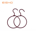EISHO Metal Rings Rope Scarf Hangers