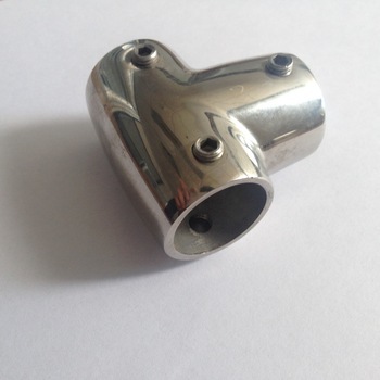 3 way elbow pipe fittings made hand rail fitting