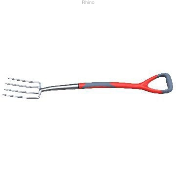 new ergo stainless digging fork