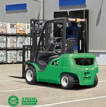 3.5 tons lithium battery electric forklift