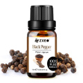 Manufacture supply Organic 100% pure cosmetic grade black pepper oil for body massage herbal oil for sale