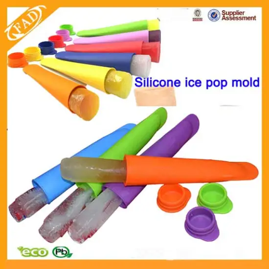 Silicone Ice Pop Molds and Ice Pop Maker