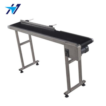 Coding machine belt conveyor line