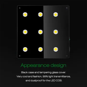 Accept custom wall mounted grow light replace 1200watt hps grow lights