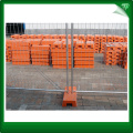 Galvanized mobile fencing panels