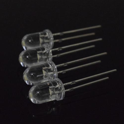 5mm Warm White LED Clear Lens 3000-3500K Epistar