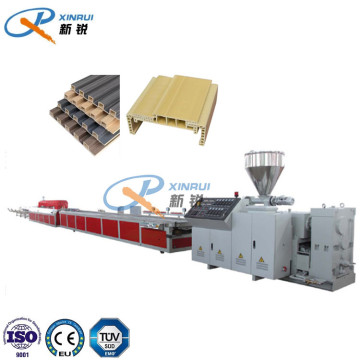 PVC WPC Louver Panel and Decking Floor Extruder Machine
