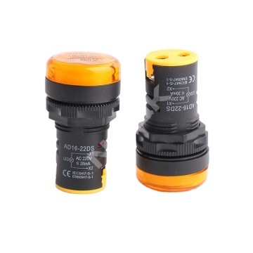 22 mm LED Light Head Sygnał Wskaźnik - AD16-22DS 12V/24 V/110 V/220V czerwony niebieski żółty żółty