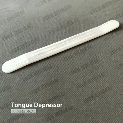 Disposable Plastic Tongue Spatula Tongue Depressor
