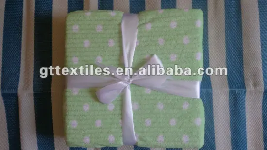 100% polyester Microfiber coral fleece blanket