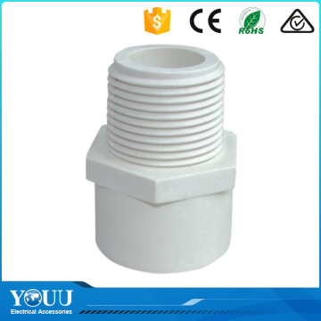 YOUU Innovative Chinese Products PVC Pipe Fittings Male Adaptor With Lock Ring