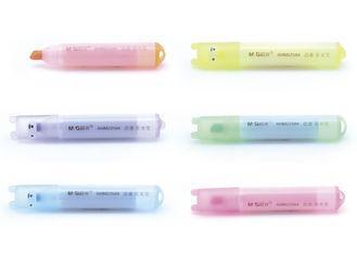 Promotion Coloful Plastic Highlighter Marker Pen With Logo
