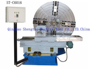 General Manual Facing Turning Lathe Machine For Flanges ,heavy Duty Lathes