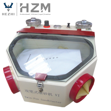 Lab Use Dental Double Pencil Sand Blaster Metal Twin-Pen Sandblaster