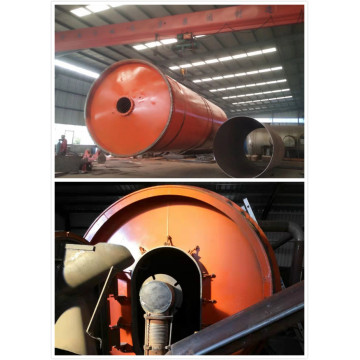 fuel from waste tires pyrolysis equipment
