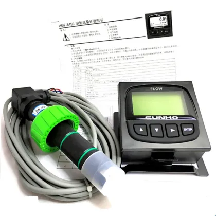 F11 Series PP Material Runner Flow Sensor 0.15-0.6m³/s Impeller Flow Sensor