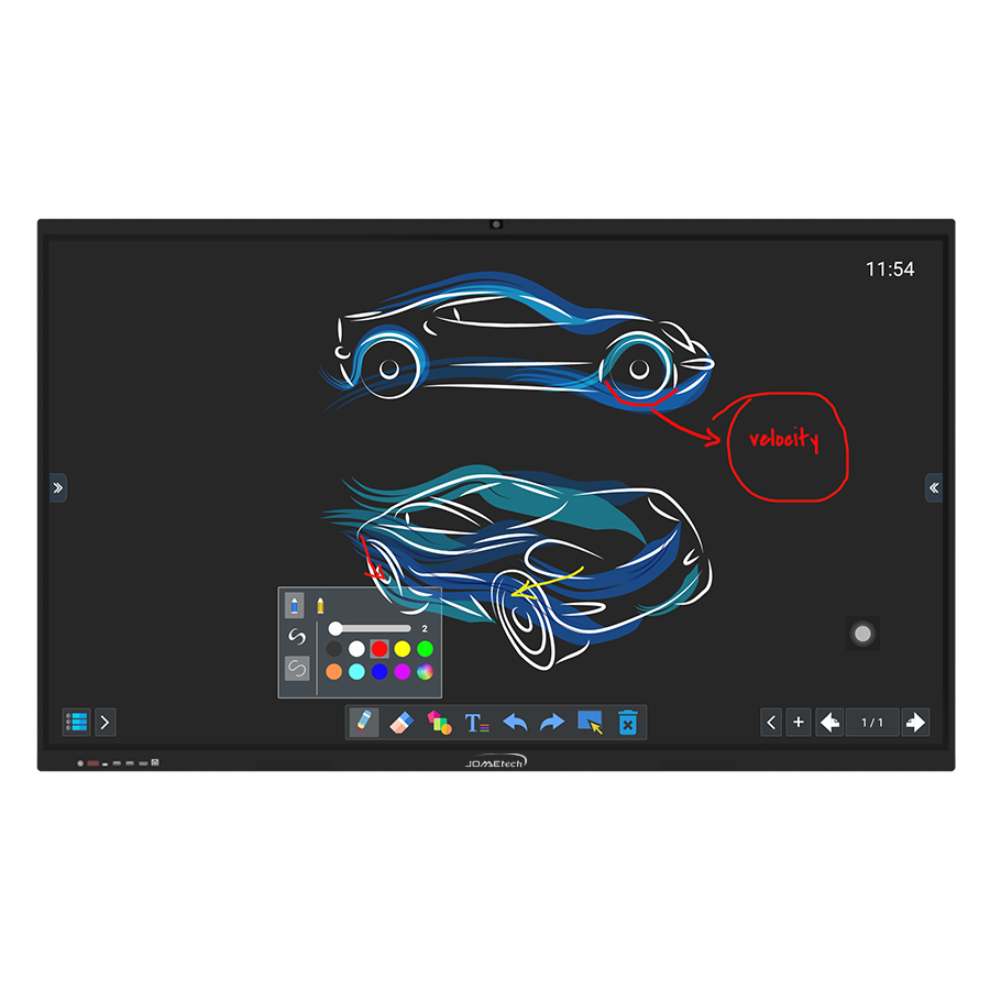 Digital Smart Board för klassrum