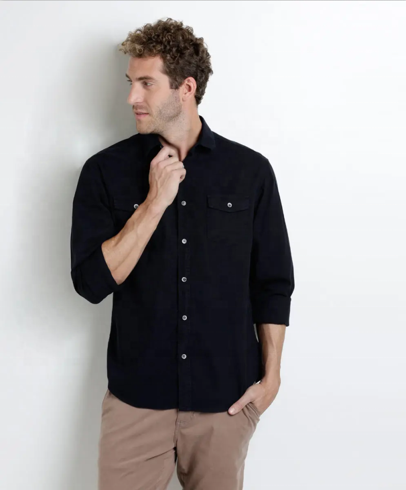 Cotton mens non- iron office shirts