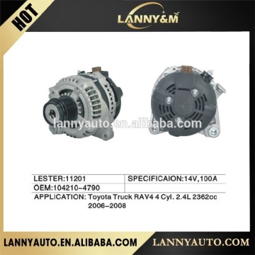 104210-4790 Toyota alternator , Auto parts 14V 100A alternator for Toyota LESTER:11201