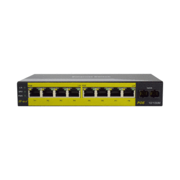 9 Ports 10 / 100M nicht verwalteter Power-over-Ethernet-Switch
