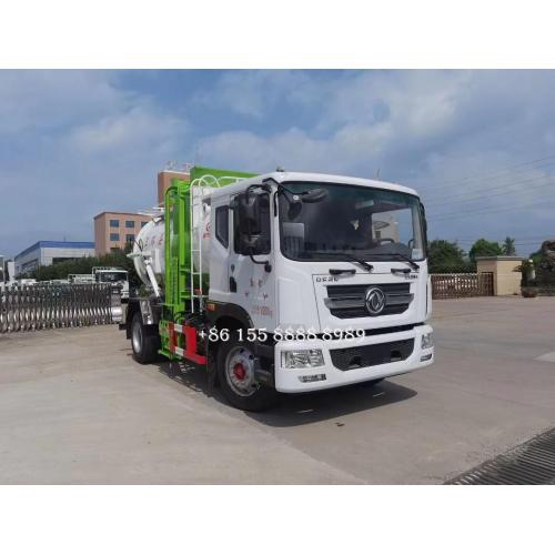 Dongfeng côté chargement de cuisine camion à ordures