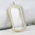 Hot sale rectangle floating charms floating glass locket charms