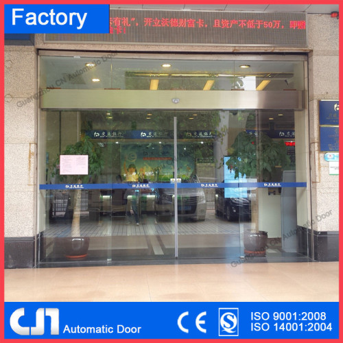 Tempered Glass Automatic Sensor Door