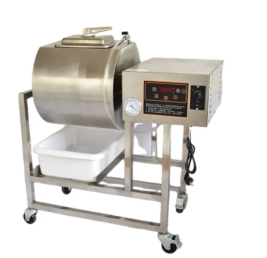 CE Certified 60-Liter Automatic Vacuum Tumbler Meat Marinator Machine for Chicken