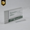 Interchangeble Aluminum Profiles Office Door Wall Plate Sign