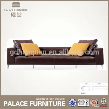 super quality leather sofa upholstered sofa with cushions