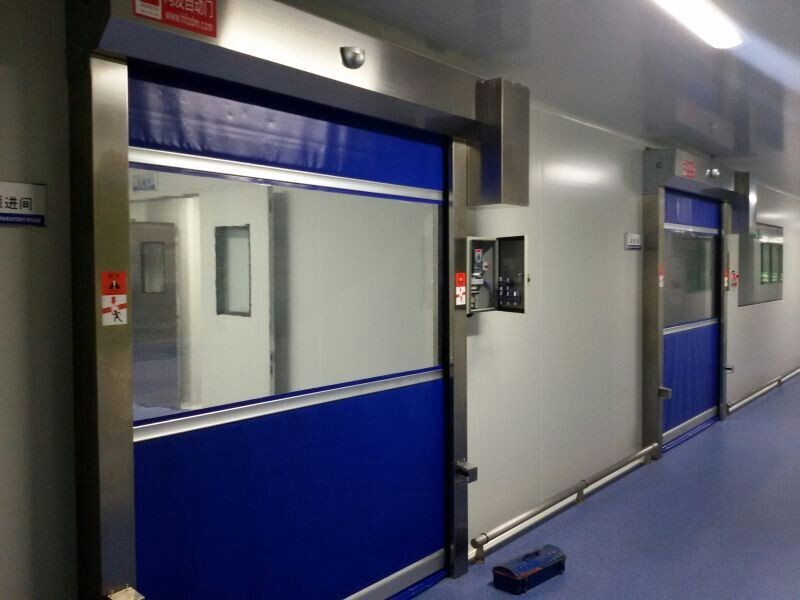 Automatic Industrial PVC High Speed Door