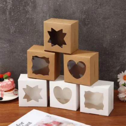 Dessert Boxes with Window for Bakery