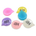 Colorful English Letter Hi Resin Cabochon Beads Artificial Crafts Scrapbook Making Slime Filler Jewelry Ornament Supply