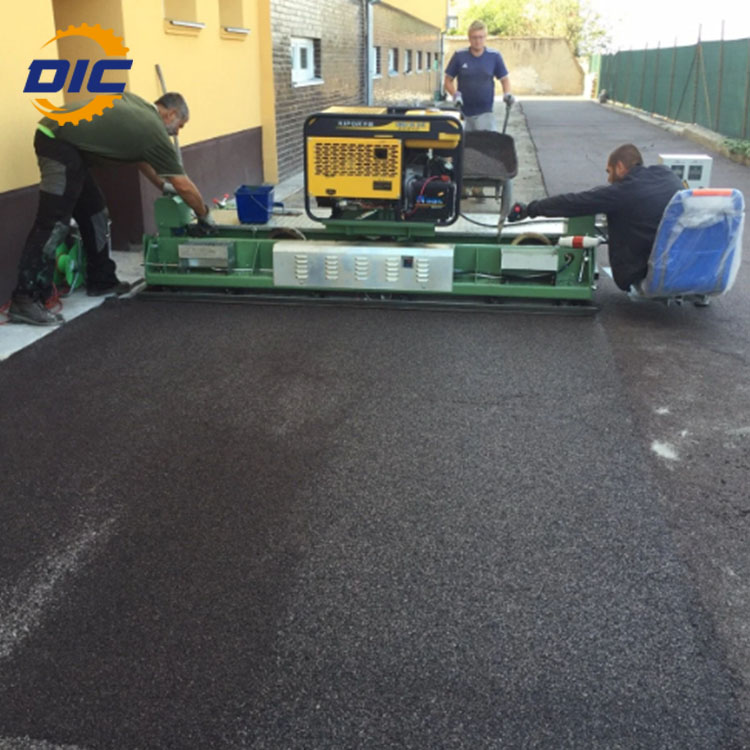 Paver Machine for Synthetic Running Track
