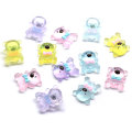 Glitter Artificial Resin Bear Charms Cartoon Bear Beads for DIY Hair Accessories Handmade Phone Case Ornament