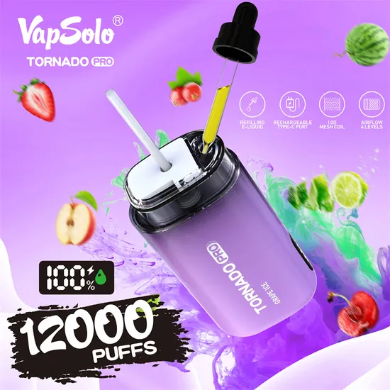 Vapsolo Tornado Pro 12000 ราคาขายส่งใหม่