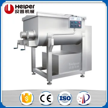 Industrial sausage making machine mixer meat